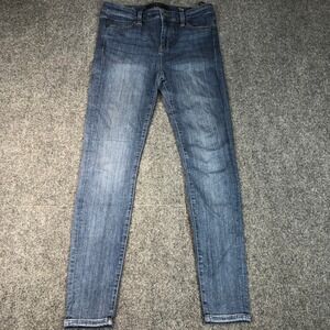 Liverpool Los Angeles The Skinny Mid Rise Blue Denim Jeans Women's Size 8/30